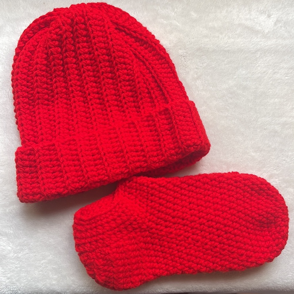 ❄️ Handmade Crochet Set